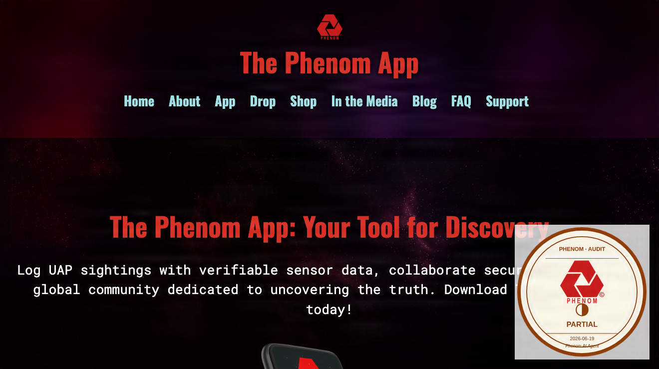 Audit stamp: Partially Verified — 2026-06-19 — Phenom AI Agent