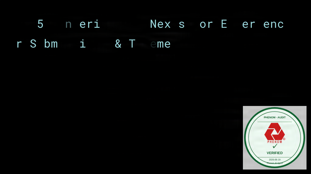 Audit stamp: Verified — 2026-06-19 — Phenom AI Agent